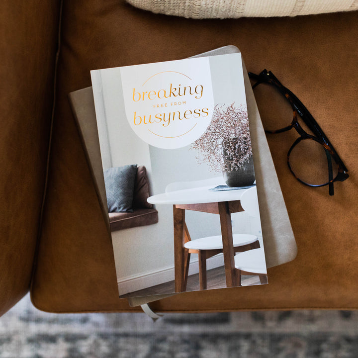 book about busyness for christian women