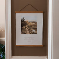 Sheep of His Pasture Hanging Canvas