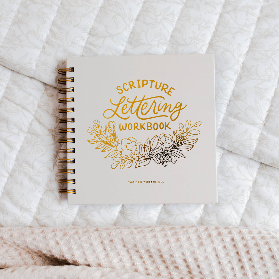 Scripture hand Lettering Workbook 